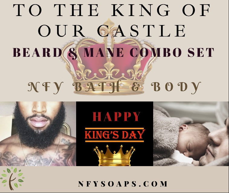 Beard & Mane Combo Set - Naturally For You Bath n Body