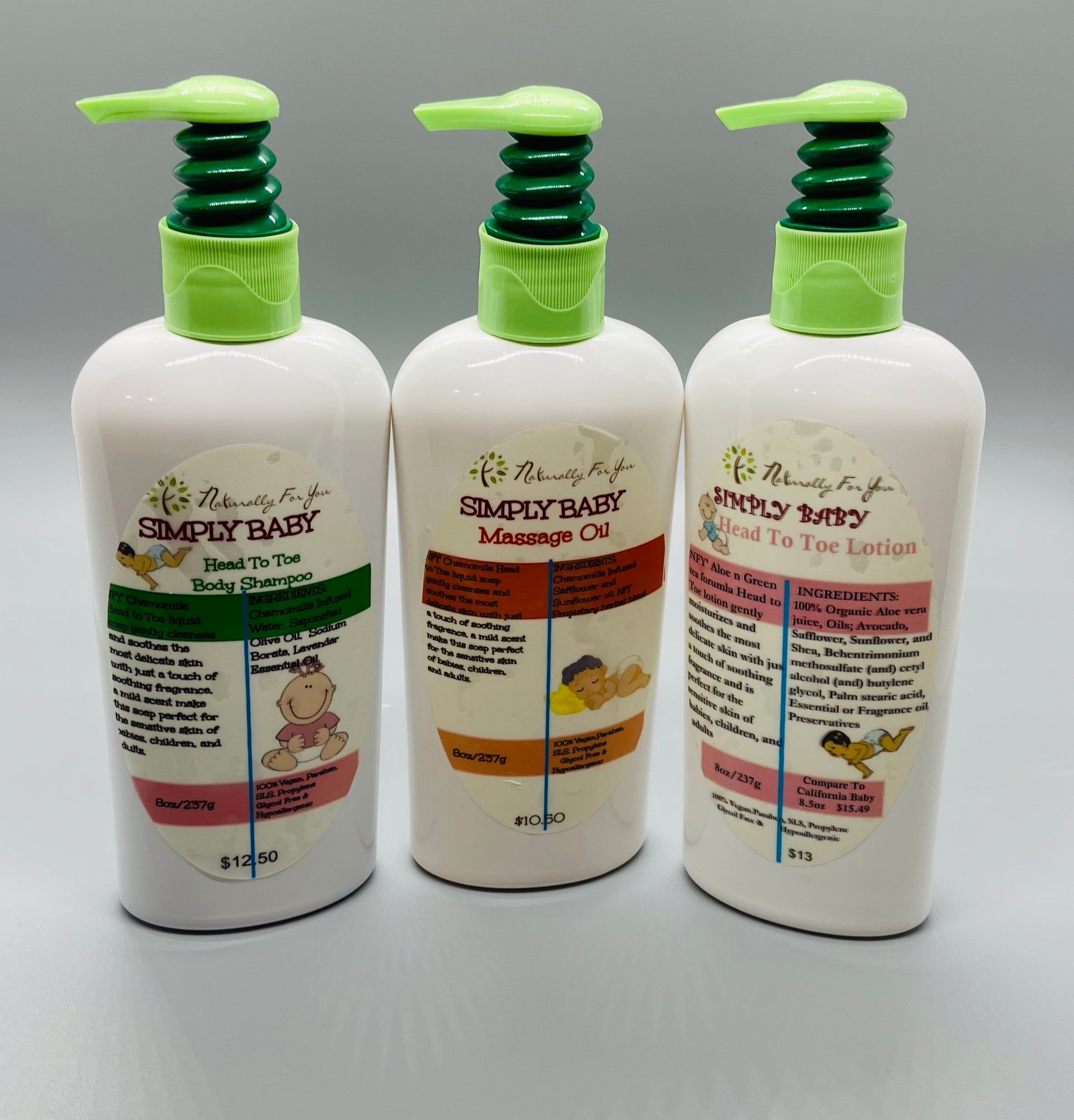 Simply Baby Gift Set - Naturally For You Bath n Body