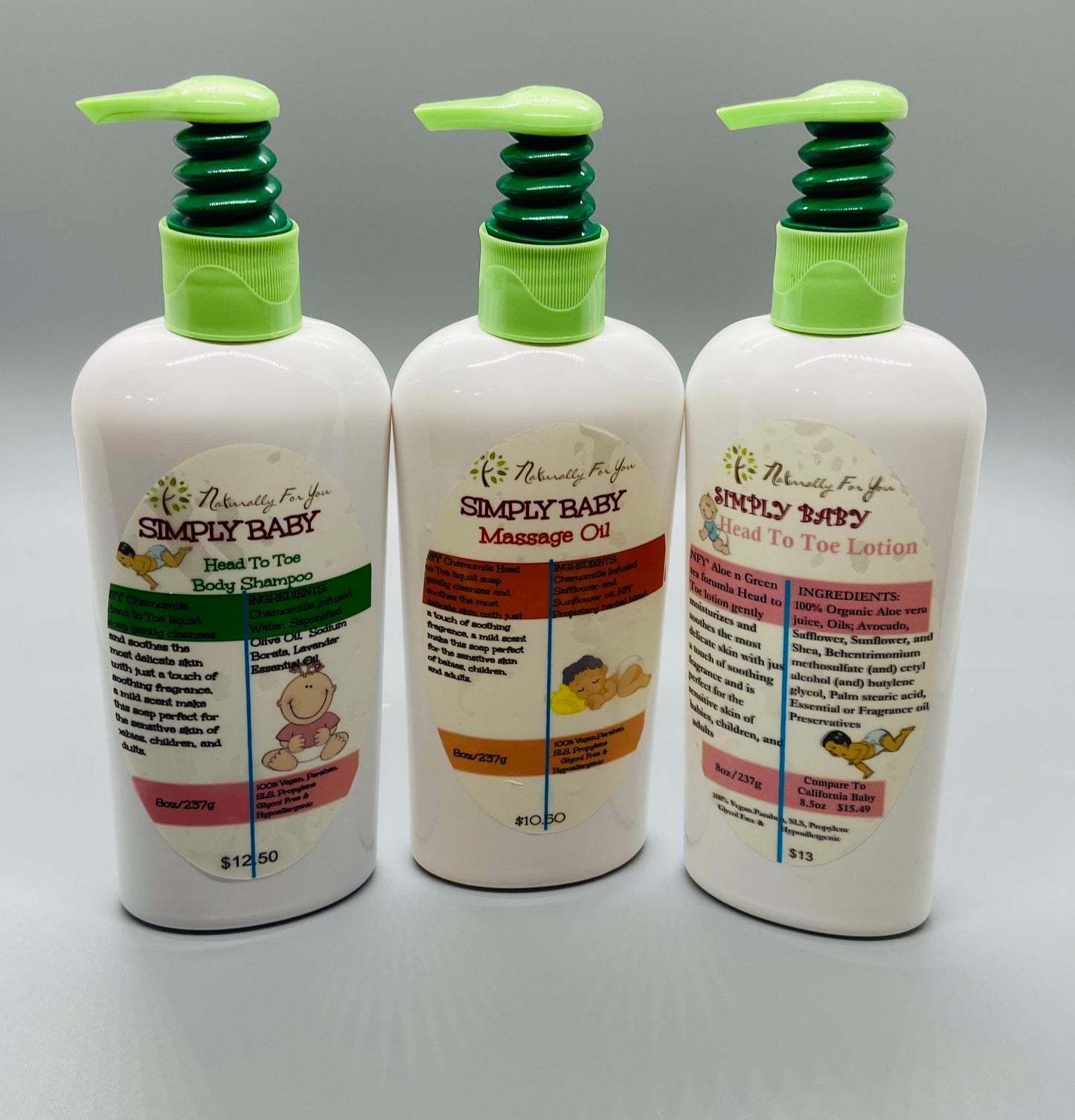 Simply Baby "Talc Free" Powder - Naturally For You Bath n Body